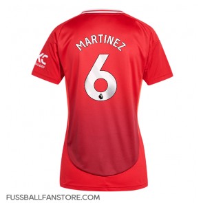 Manchester United Lisandro Martinez #6 Replik Heimtrikot Damen 2024-25 Kurzarm